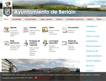 Tablet Screenshot of beriain.es